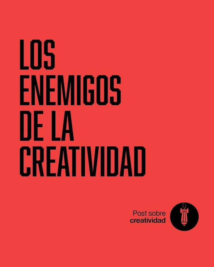 img-1. Título: Los enemigos de la creatividad